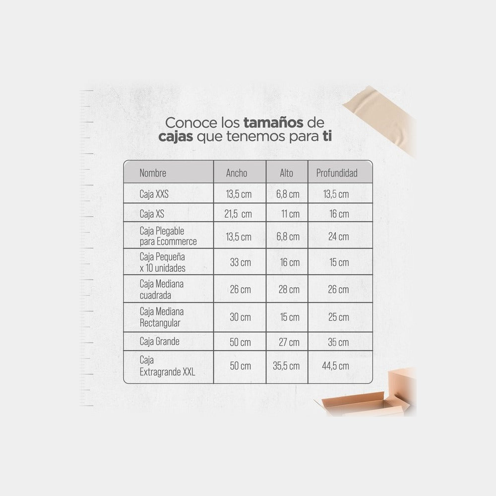 Caja XXL x 10 unidades